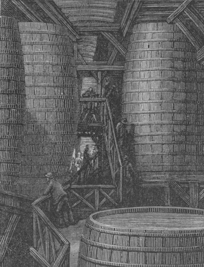 Interieur Van Een Brouwerij door Gustave after Dore